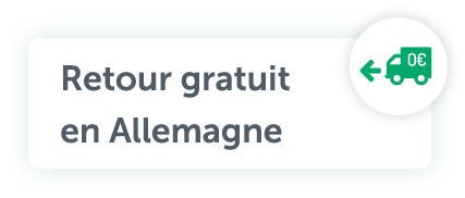 Retour gratuit en Allemagne