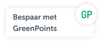 Besparen met GreenPoints