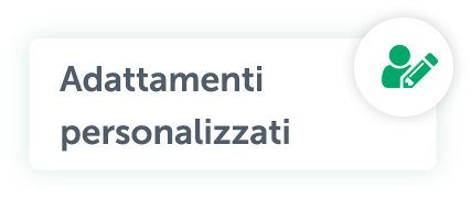 Adattamenti personalizzati