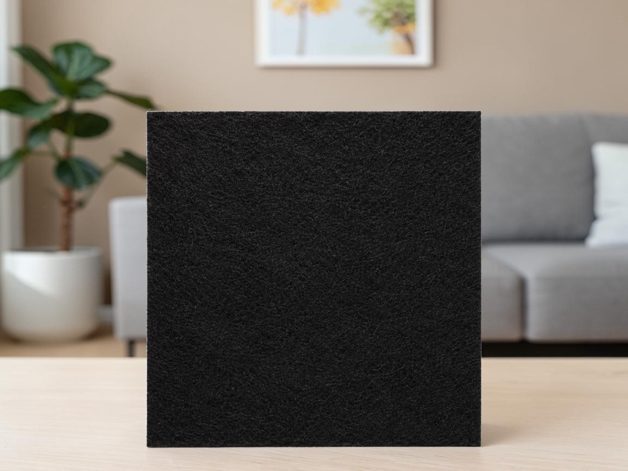 Aktivkohle - Filtermatte 850 x 1000 mm / Dicke: 10 mm