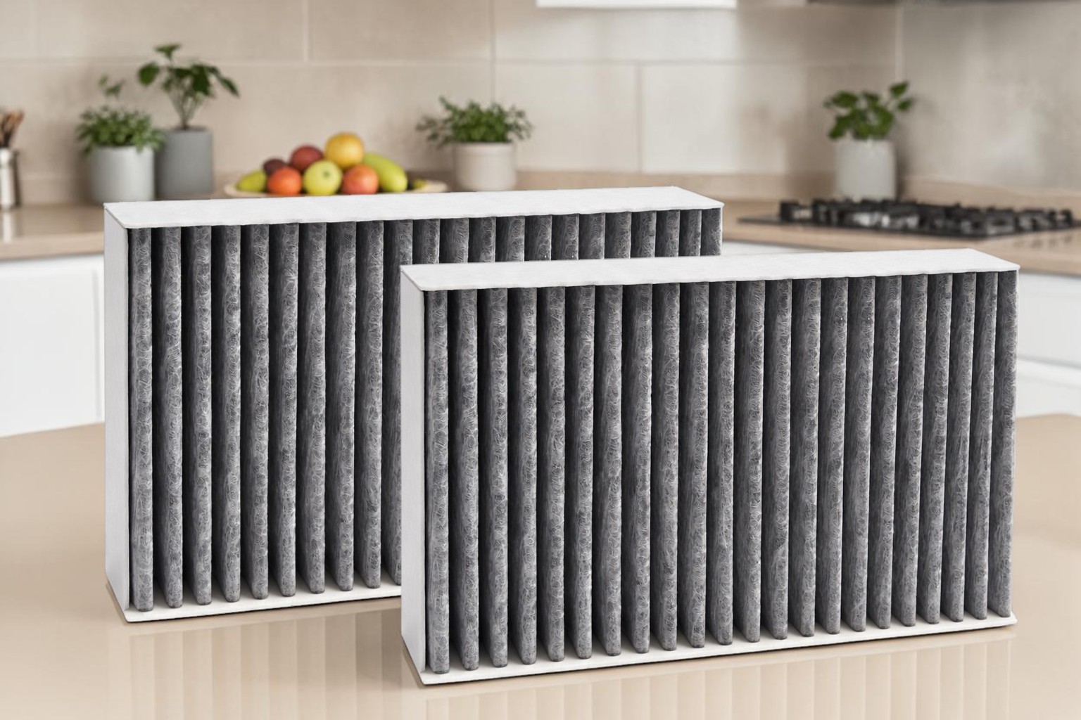 Aktivkohlefilter passend für Miele DKF 31-P - 2er Set