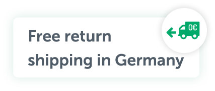 Free return shipping in Germany