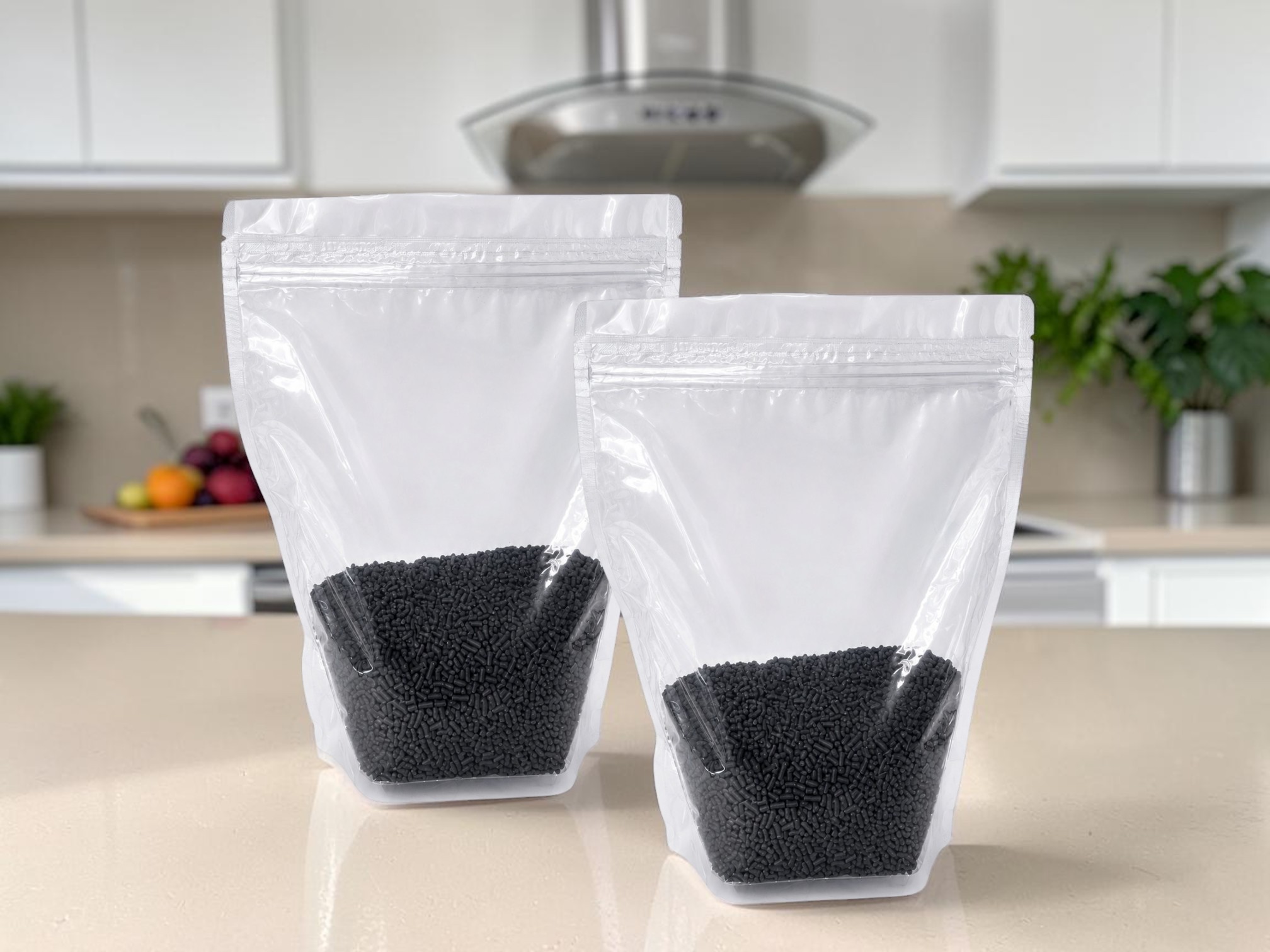 Aktivkohle 3,0 kg Nachfüllpack passend für Berbel / Wesco Dunstabzugshauben