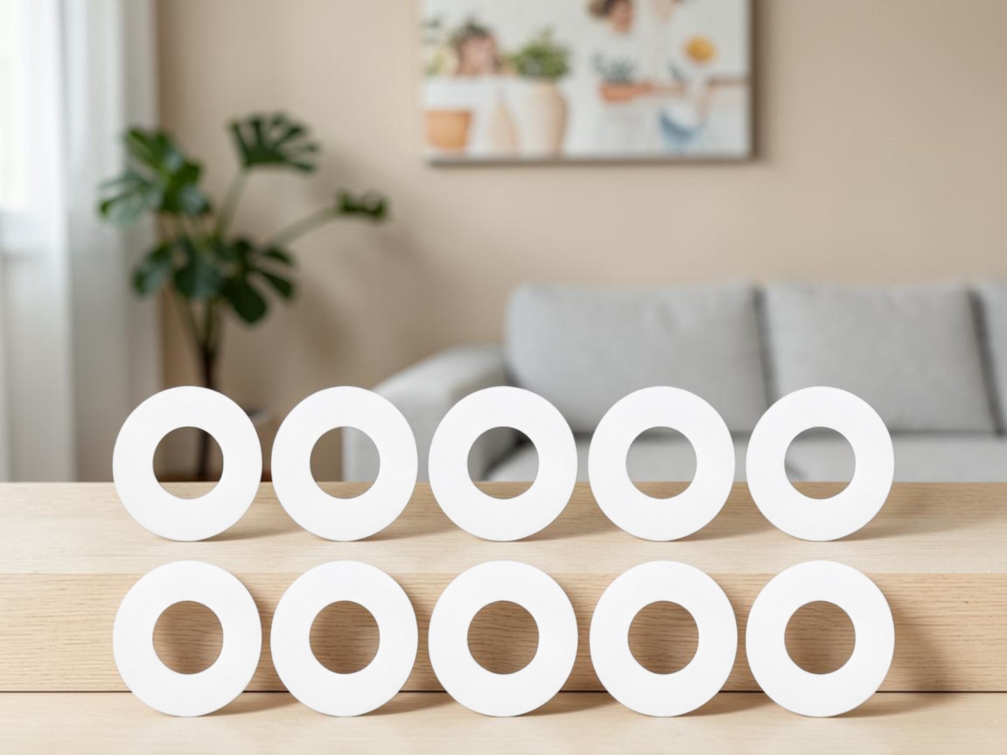Rundfilter für Abluftventilator (G3) - Ø 140 mm - 10er Set