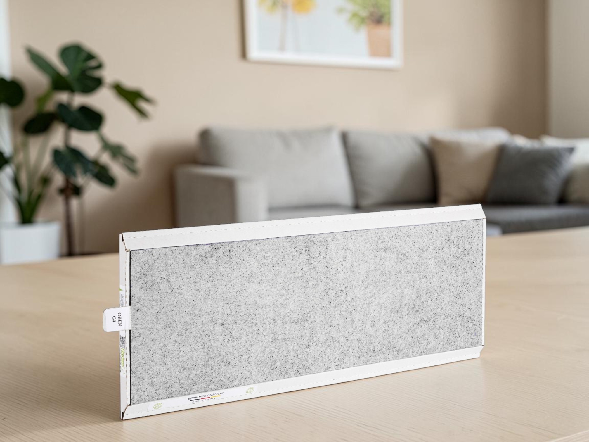 Filter passend für Zehnder ComfoAir 350 - F7 Aktivkohle (ECO)