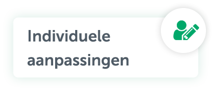 Individuele aanpassingen