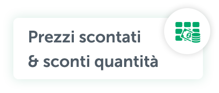 Prezzi scontati & sconti quantità