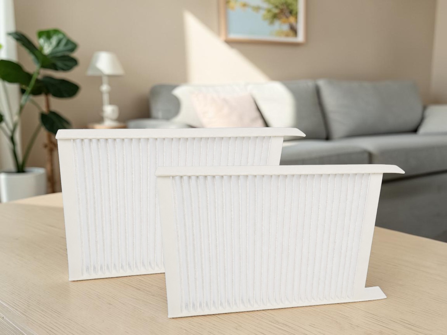 Filtry pasujące do Zehnder ComfoSpot 50 – zestaw 2 szt. G4+F7